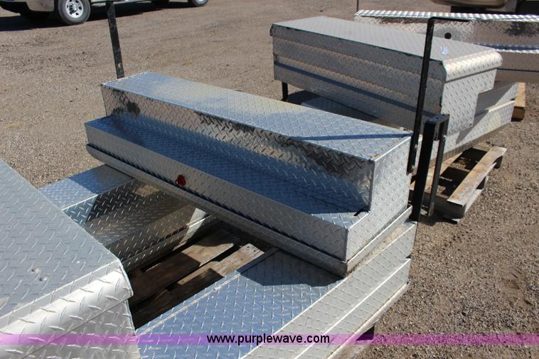 image for item BC9183 (7) assorted WeatherGuard aluminum truck toolboxes