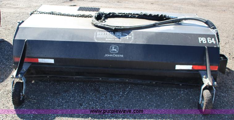 image for item BC9185 John Deere Worksite Pro BP84 skid steer broom