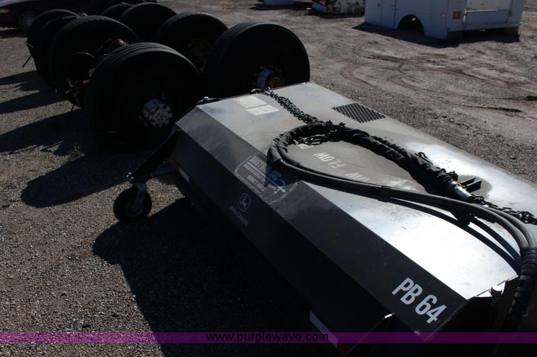 image for item BC9185 John Deere Worksite Pro BP84 skid steer broom