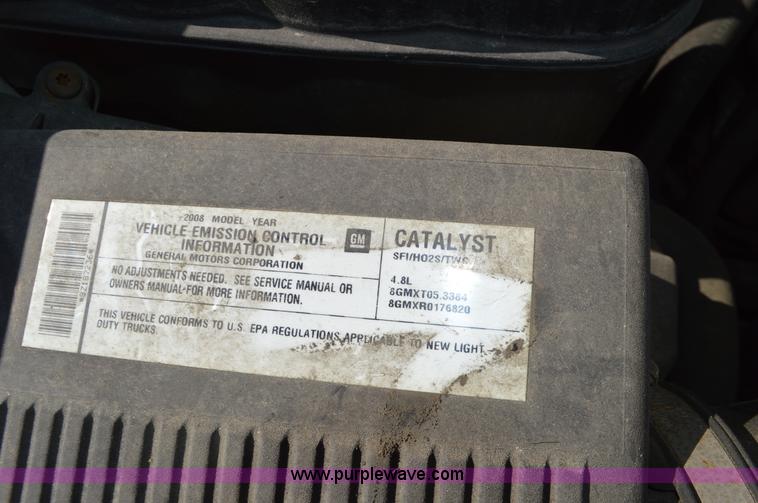 image for item BR9846 2008 Chevrolet Silverado 1500 Ext. Cab pickup truck