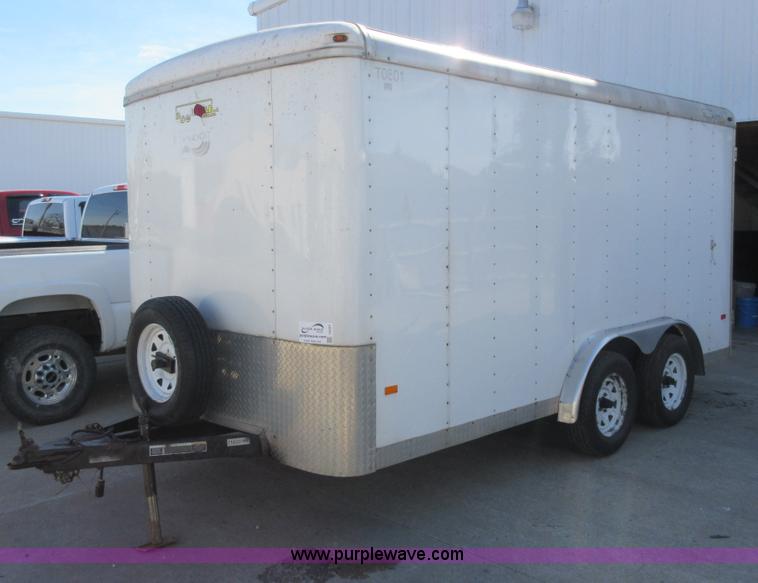 image for item I6327 2007 Doolittle enclosed cargo trailer