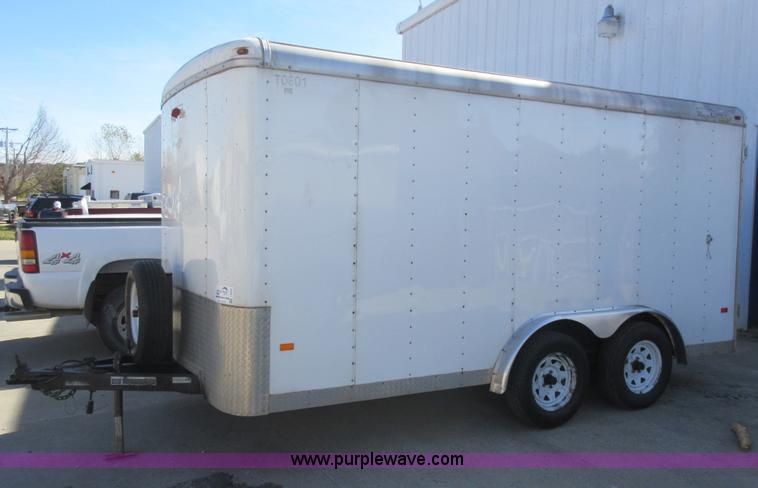 image for item I6327 2007 Doolittle enclosed cargo trailer