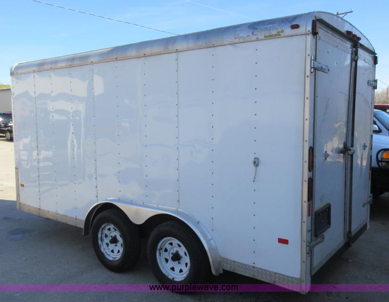 image for item I6327 2007 Doolittle enclosed cargo trailer