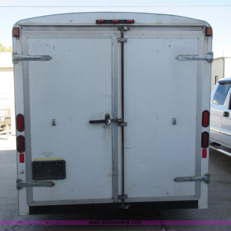 image for item I6327 2007 Doolittle enclosed cargo trailer