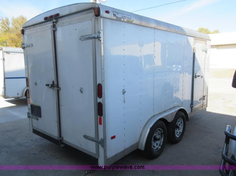 image for item I6327 2007 Doolittle enclosed cargo trailer