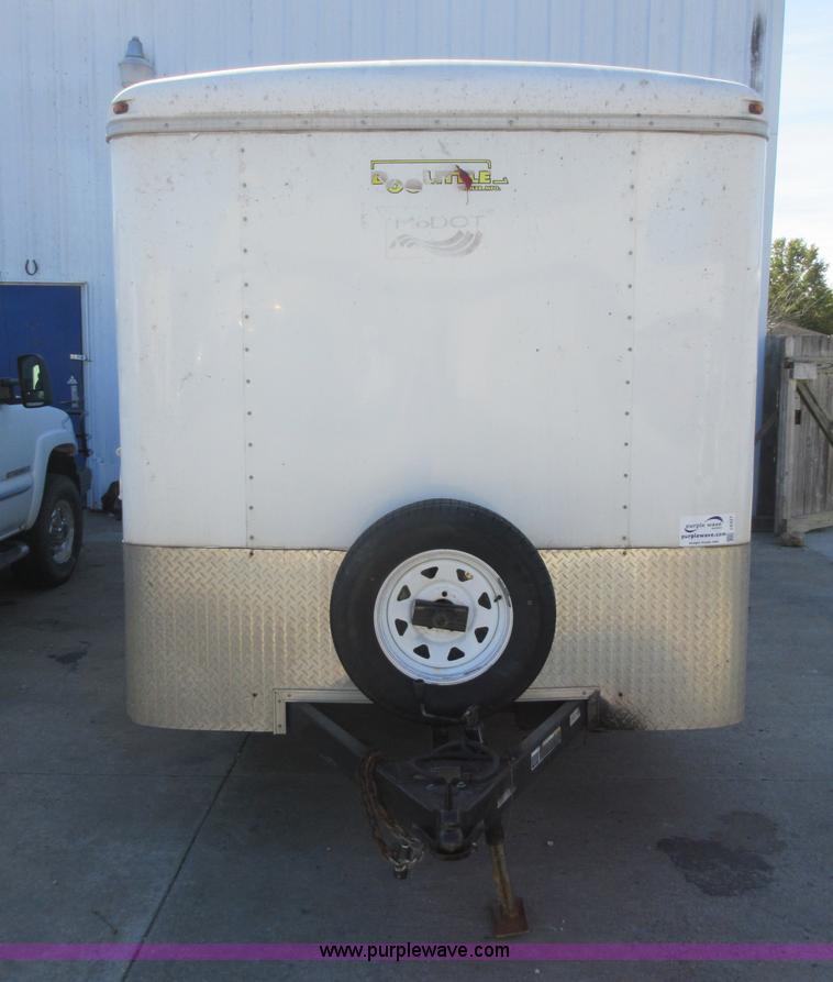 image for item I6327 2007 Doolittle enclosed cargo trailer
