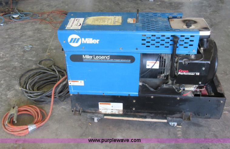 image for item I6330 Miller Legend welder/generator