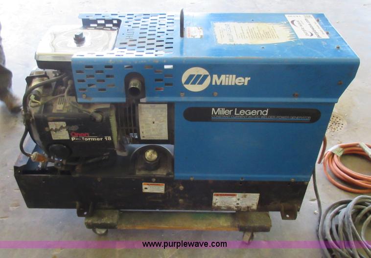 image for item I6330 Miller Legend welder/generator