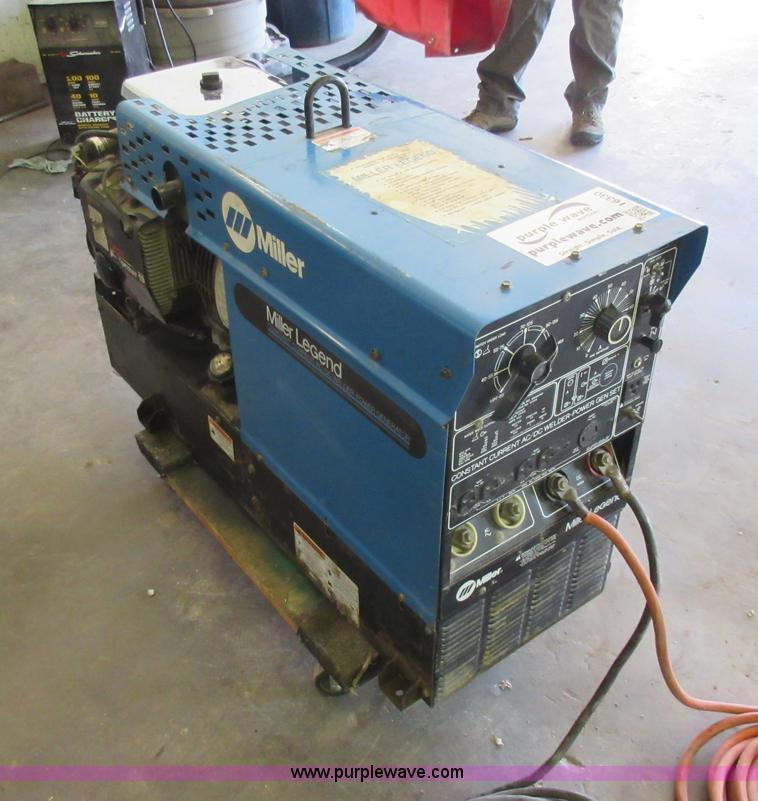 image for item I6330 Miller Legend welder/generator