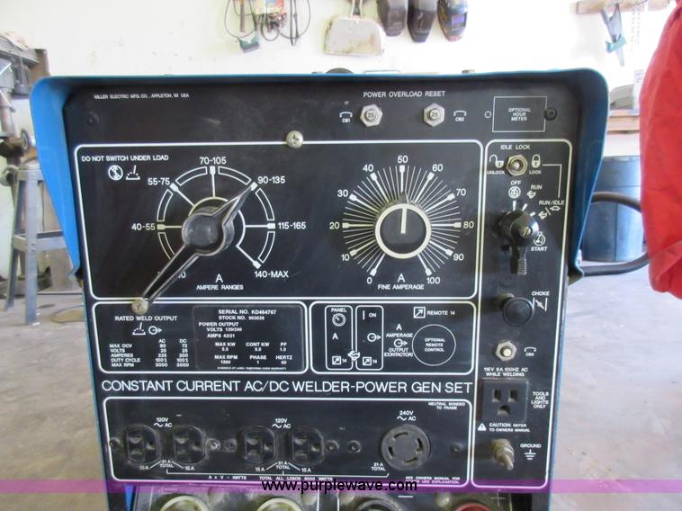 image for item I6330 Miller Legend welder/generator