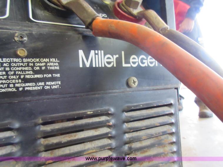 image for item I6330 Miller Legend welder/generator