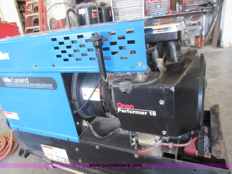 image for item I6330 Miller Legend welder/generator