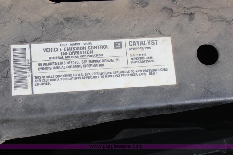 image for item J4307 2007 Chevrolet Impala LTZ