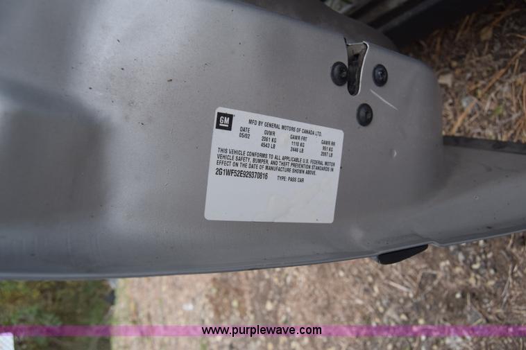 image for item J7014 2002 Chevrolet Impala