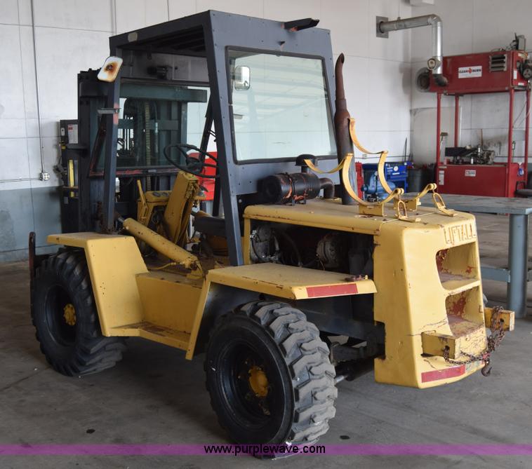 image for item J7155 Lift All LT50 rough terrain forklift