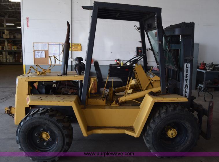 image for item J7155 Lift All LT50 rough terrain forklift