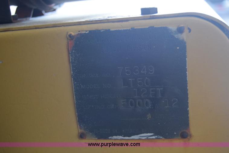 image for item J7155 Lift All LT50 rough terrain forklift