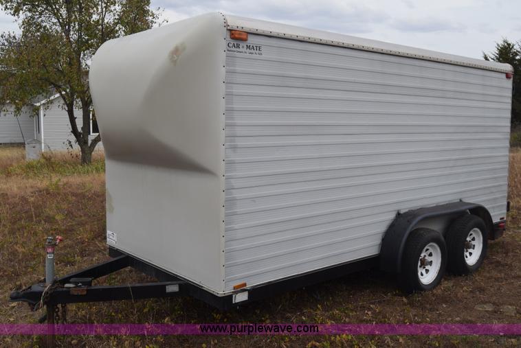 image for item J7169 1991 Carmate CM6140 enclosed cargo trailer