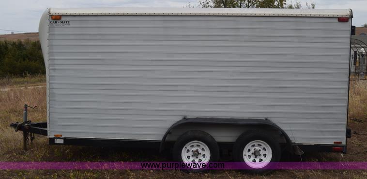 image for item J7169 1991 Carmate CM6140 enclosed cargo trailer