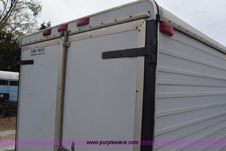 image for item J7169 1991 Carmate CM6140 enclosed cargo trailer