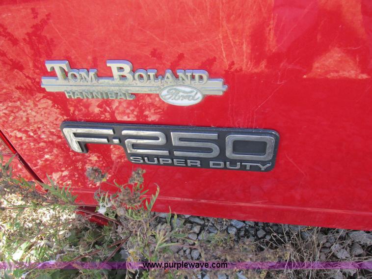 image for item K2218 2003 Ford F250 Super Duty pickup truck bed