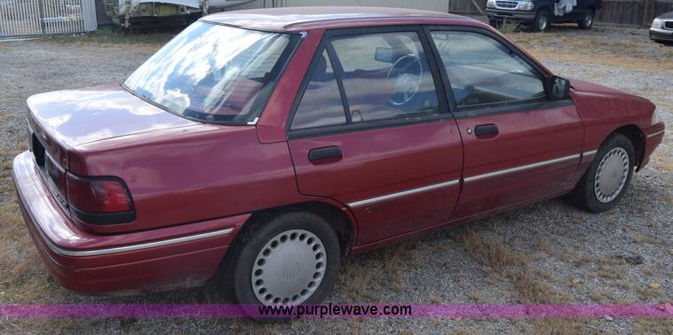 image for item K4751 1992 Mercury Tracer