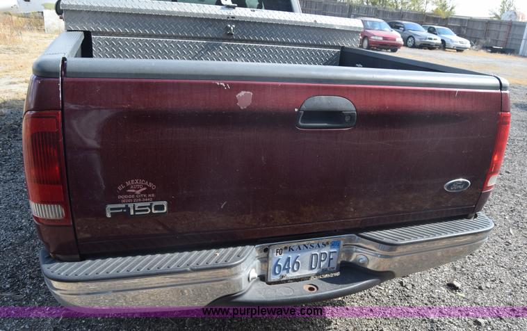 image for item K4762 1998 Ford F150 XLT SuperCab pickup truck