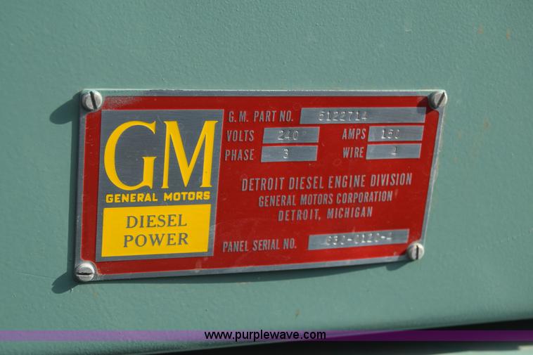 image for item K4782 General Motors generator