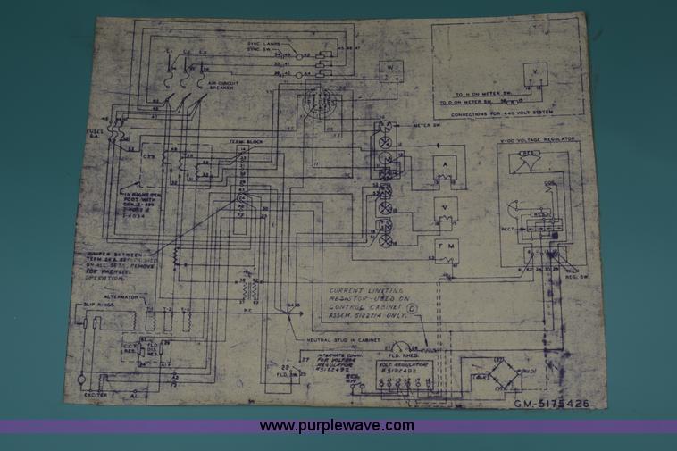 image for item K4782 General Motors generator
