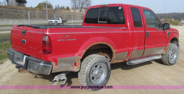 image for item K6390 2008 Ford F250 Super Duty XLT SuperCab pickup truck
