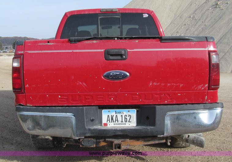 image for item K6390 2008 Ford F250 Super Duty XLT SuperCab pickup truck