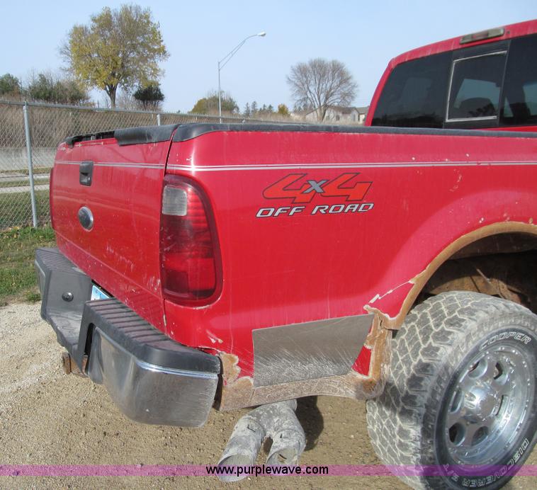 image for item K6390 2008 Ford F250 Super Duty XLT SuperCab pickup truck