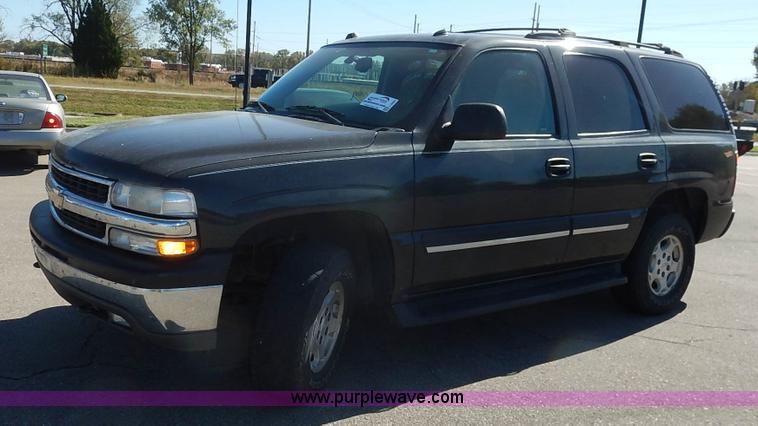 image for item L3508 2005 Chevrolet Tahoe SUV