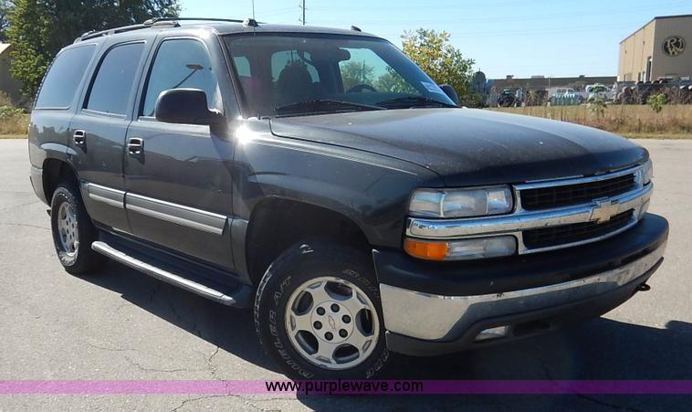 image for item L3508 2005 Chevrolet Tahoe SUV