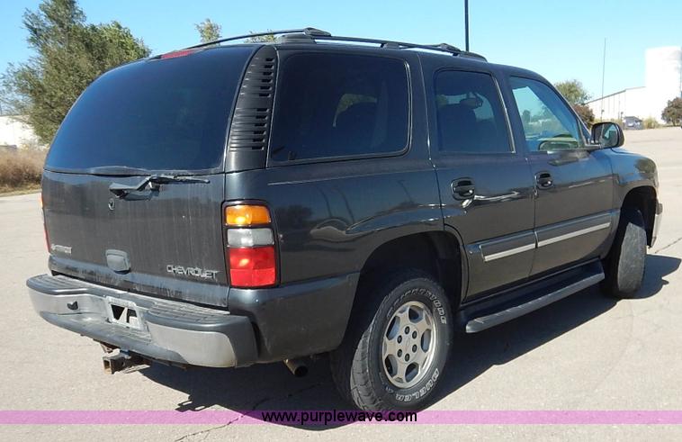 image for item L3508 2005 Chevrolet Tahoe SUV