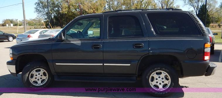 image for item L3508 2005 Chevrolet Tahoe SUV