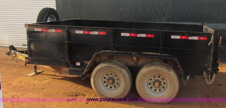 image for item L3856 2012 Kaufman Low Pro dump trailer