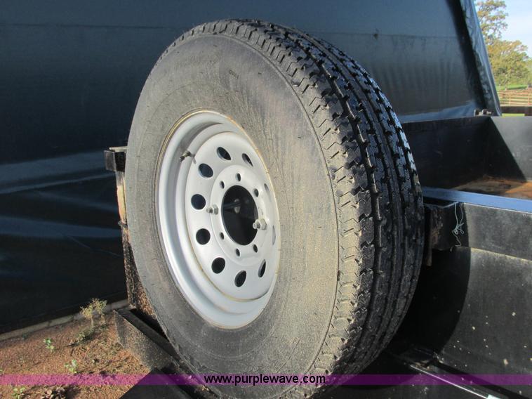 image for item L3856 2012 Kaufman Low Pro dump trailer