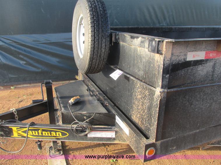 image for item L3856 2012 Kaufman Low Pro dump trailer