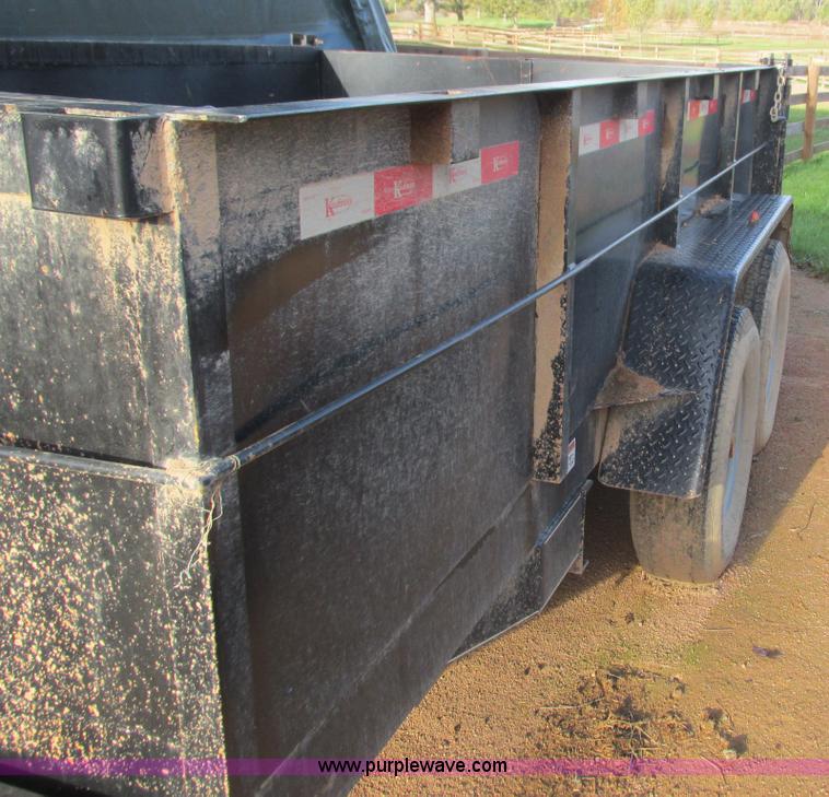image for item L3856 2012 Kaufman Low Pro dump trailer