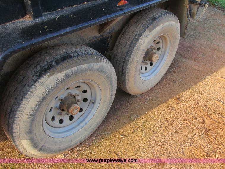 image for item L3856 2012 Kaufman Low Pro dump trailer