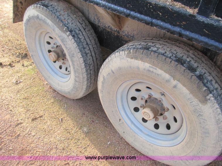 image for item L3856 2012 Kaufman Low Pro dump trailer