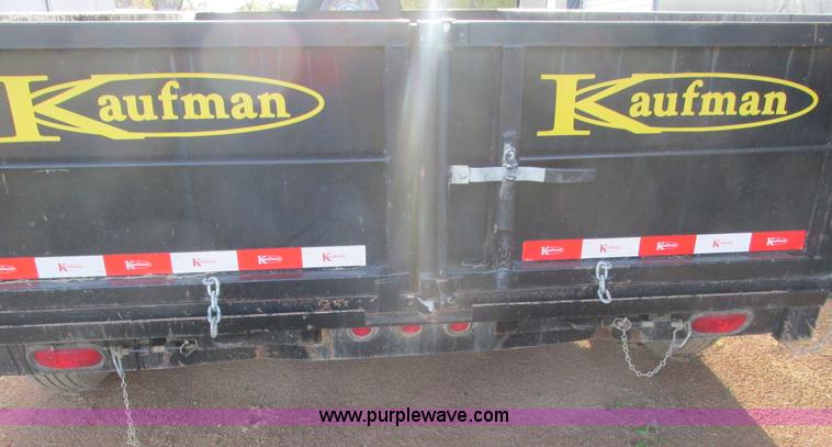 image for item L3856 2012 Kaufman Low Pro dump trailer