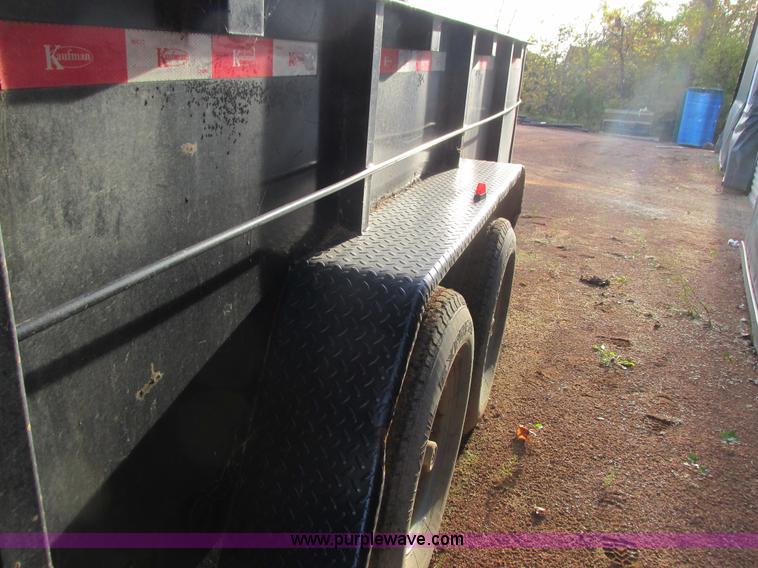 image for item L3856 2012 Kaufman Low Pro dump trailer