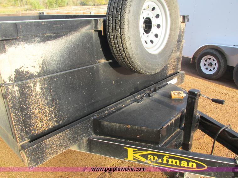 image for item L3856 2012 Kaufman Low Pro dump trailer