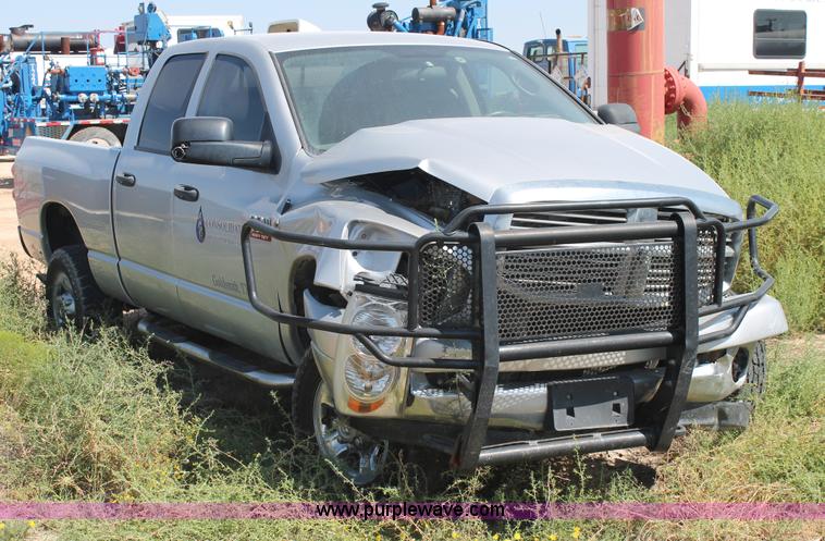 image for item L4453 2008 Dodge Ram 2500 Quad Cab pickup truck