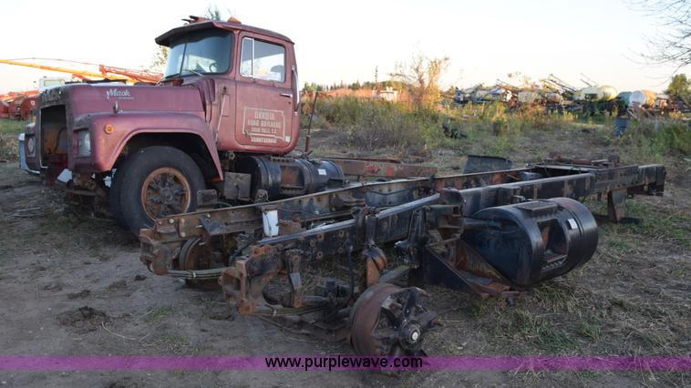 image for item L5144 (2) Mack R model truck chassis and frame parts