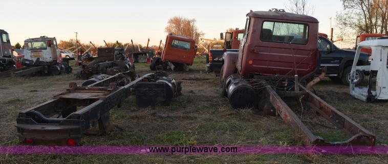 image for item L5144 (2) Mack R model truck chassis and frame parts