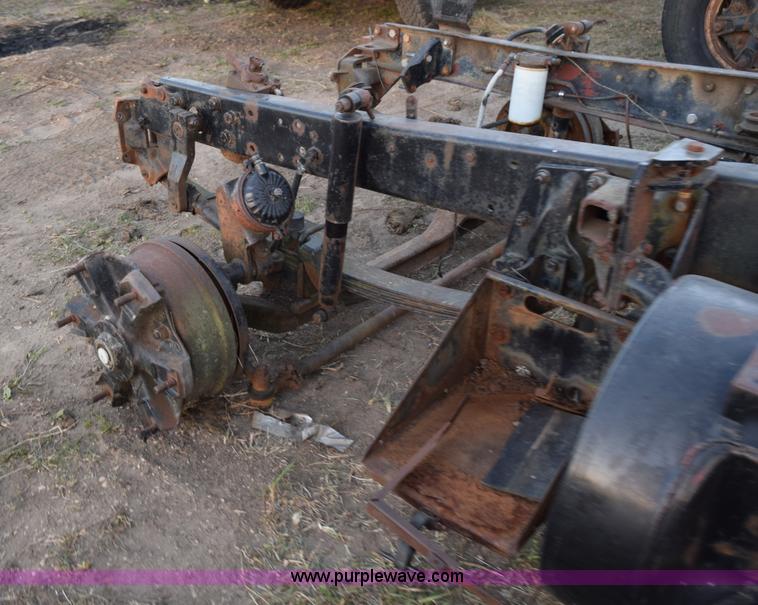 image for item L5144 (2) Mack R model truck chassis and frame parts