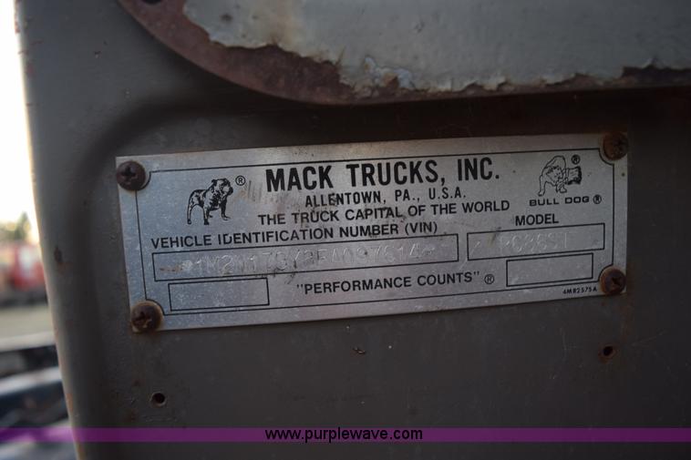 image for item L5144 (2) Mack R model truck chassis and frame parts